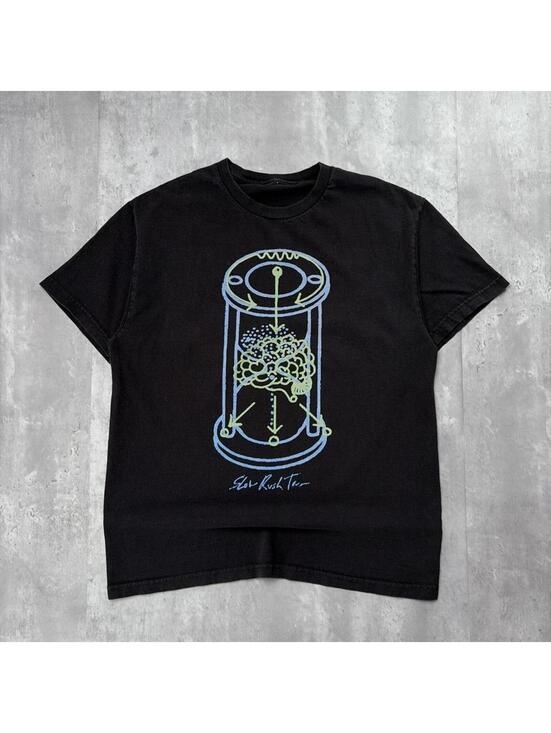 American Vintage Other - Y2K Black Tame Impala The Slow Rush Tour Hourglass Brain T-Shirt